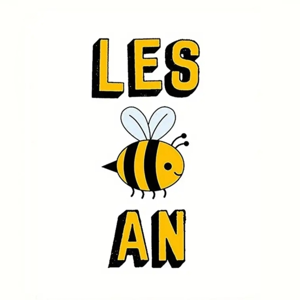 🌈 LES BEE AN Decal for Car, Window,